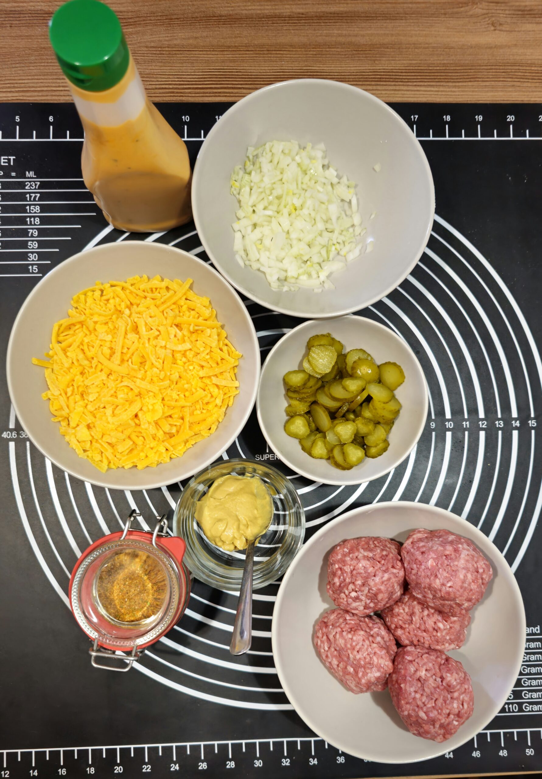 Glutenfreie Flexy Burger-Wraps Cheeseburger-Style - Olivers Glutenfreie ...