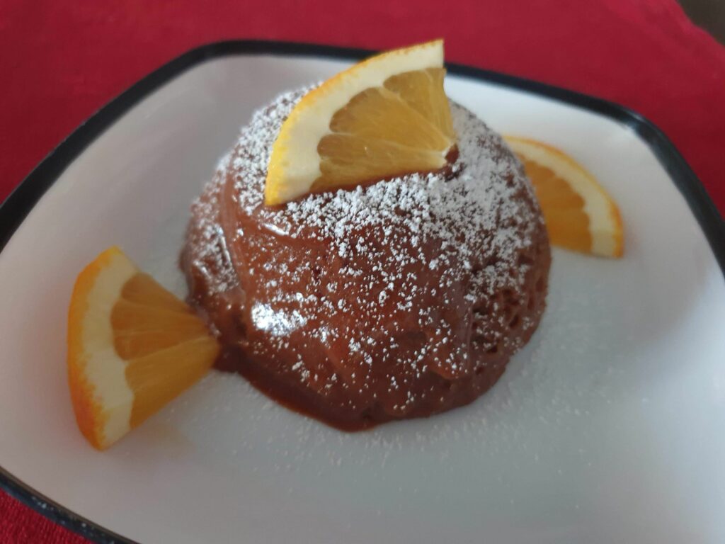 Glutenfreier Orangen-Schoko-Tassenkuchen